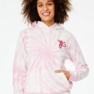 Roller Rabbit Pink Tie-Dye Sweater